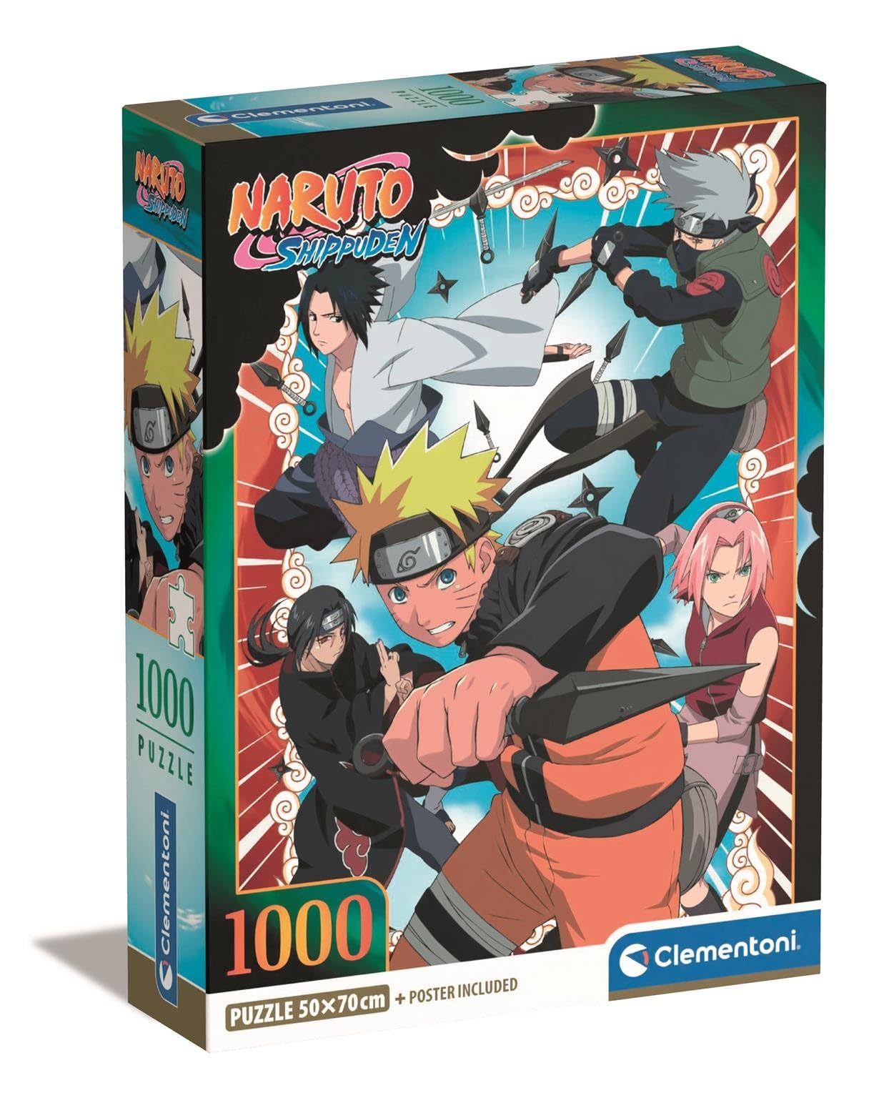 Amazon.com: Compact 1000 pieces - Naruto Shippuden : Toys & Games